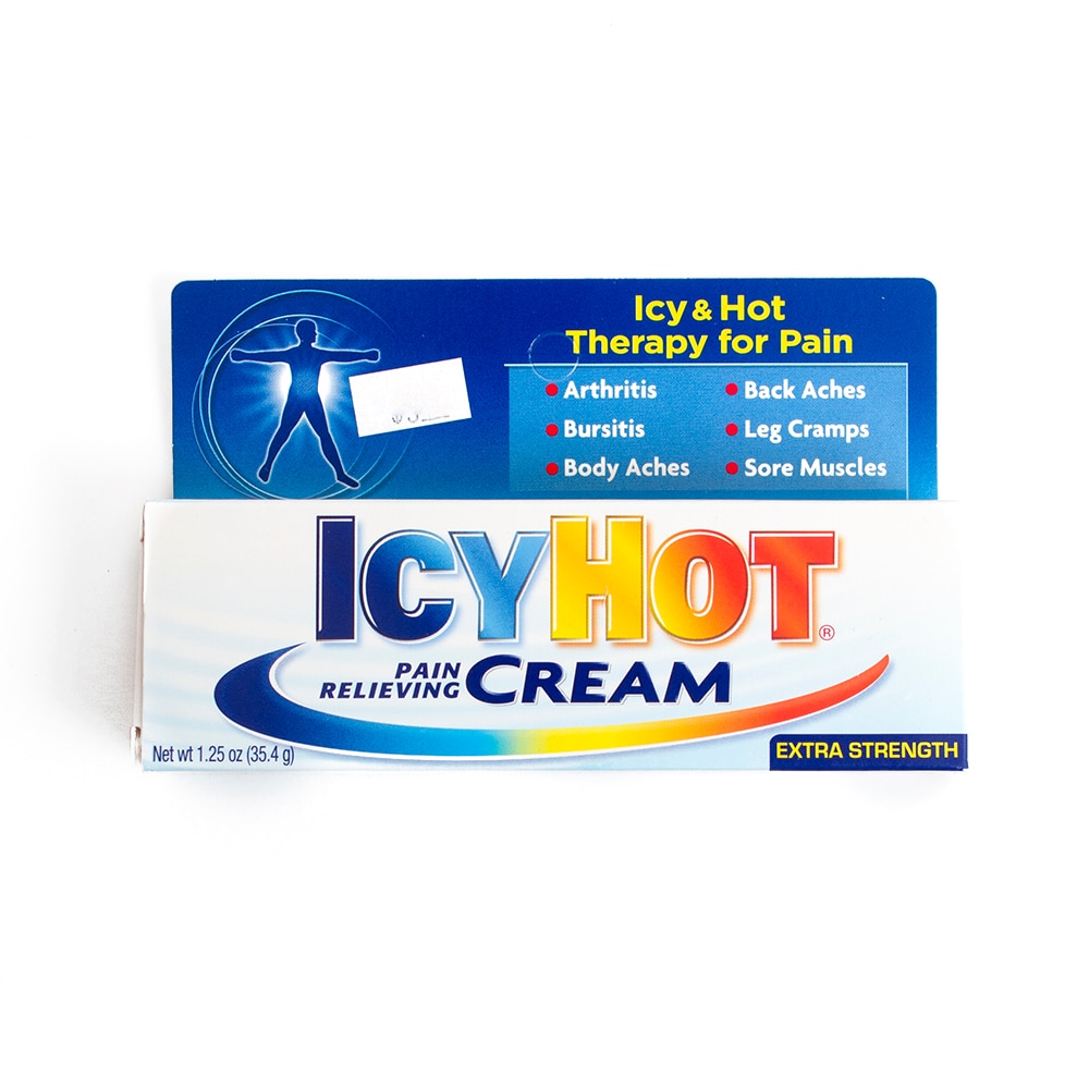 Icy Hot, Rub, Extra Strength, Pain Relieving, Cream, 1.25oz